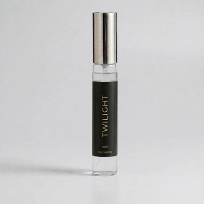Twilight 15ml perfume bottle studio render by Scent Master