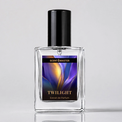 Twilight 30ml perfume bottle studio render by Scent Master