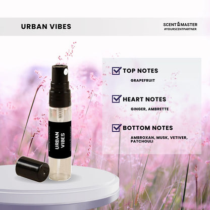 Urban Vibes by Scent Master | 5 ML Tester Pack