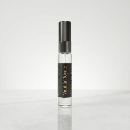 Vanilla Royale by Scent Master 5ml sweet vanilla amber perfume travel size fragrance with premium long lasting performance.