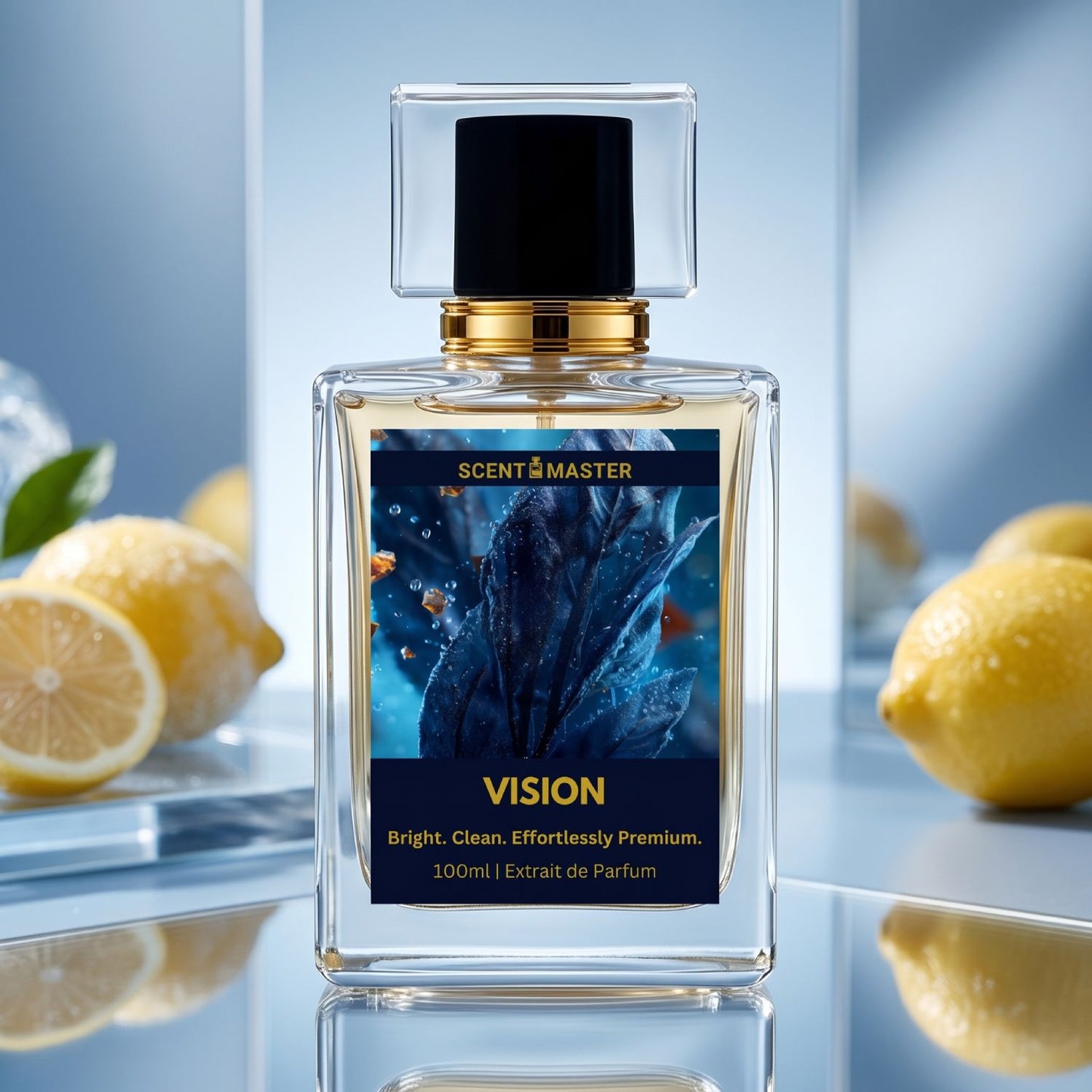 Vision by Scent Master 100ml large size perfume for long-lasting fresh citrus aromatic daily wear
