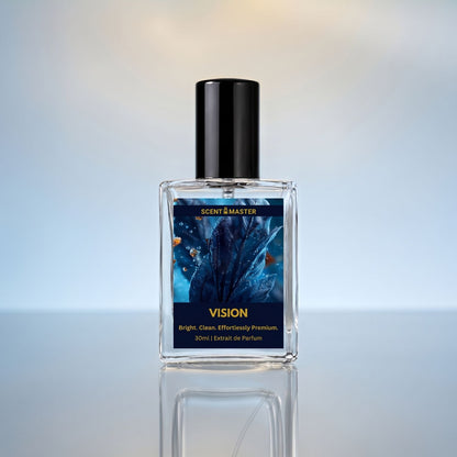 Vision by Scent Master 30ml compact edition perfume with fresh citrus aromatic Reserve fragrance profile