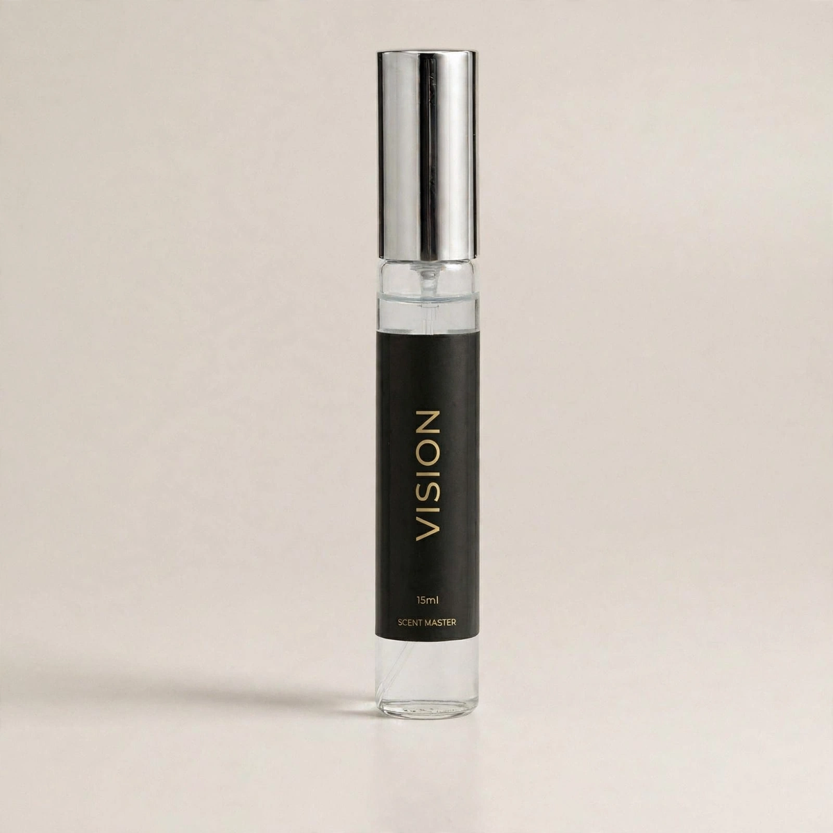 Vision perfume 15ml bottle render by Scent Master