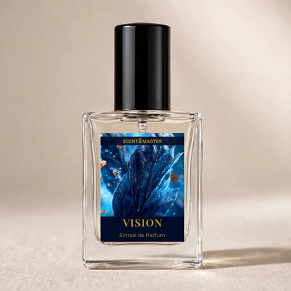 Vision perfume 30ml bottle render by Scent Master
