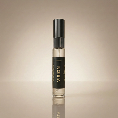 Vision perfume 5ml bottle render by Scent Master
