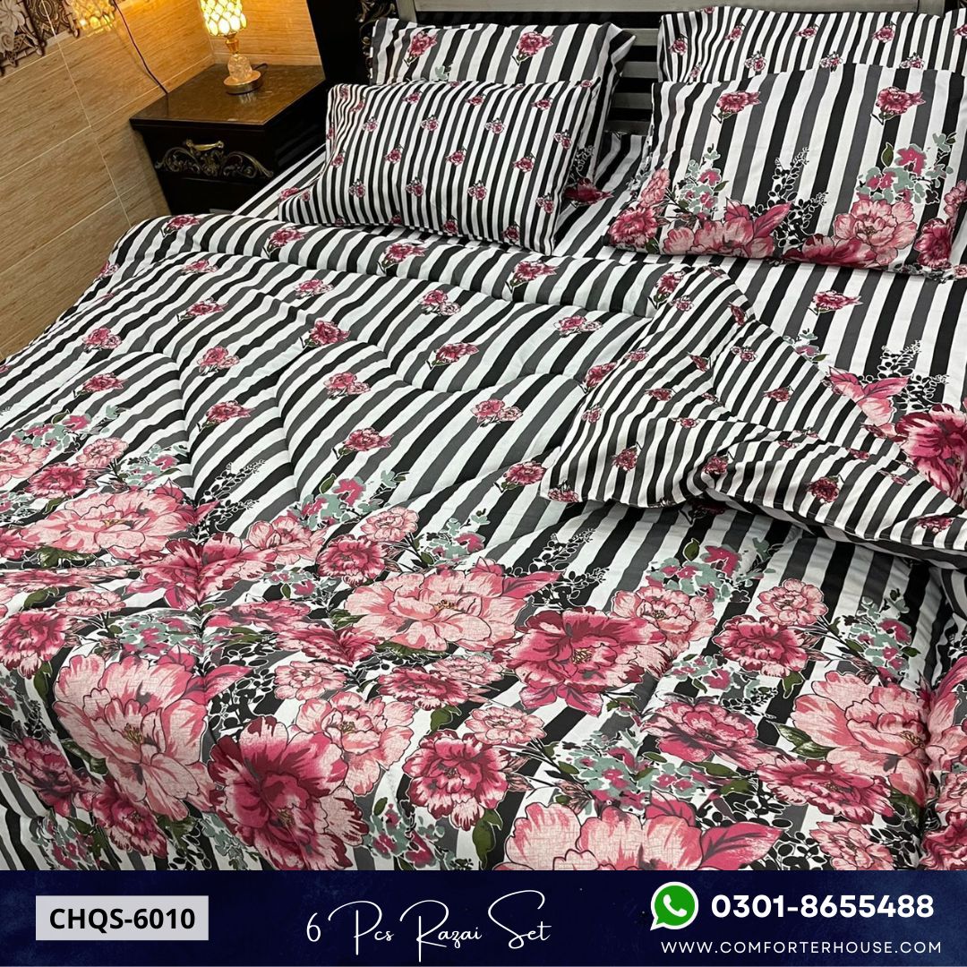 Comforter House | Vicky Razai Set | Double Bed | King Size | CHQS-6010