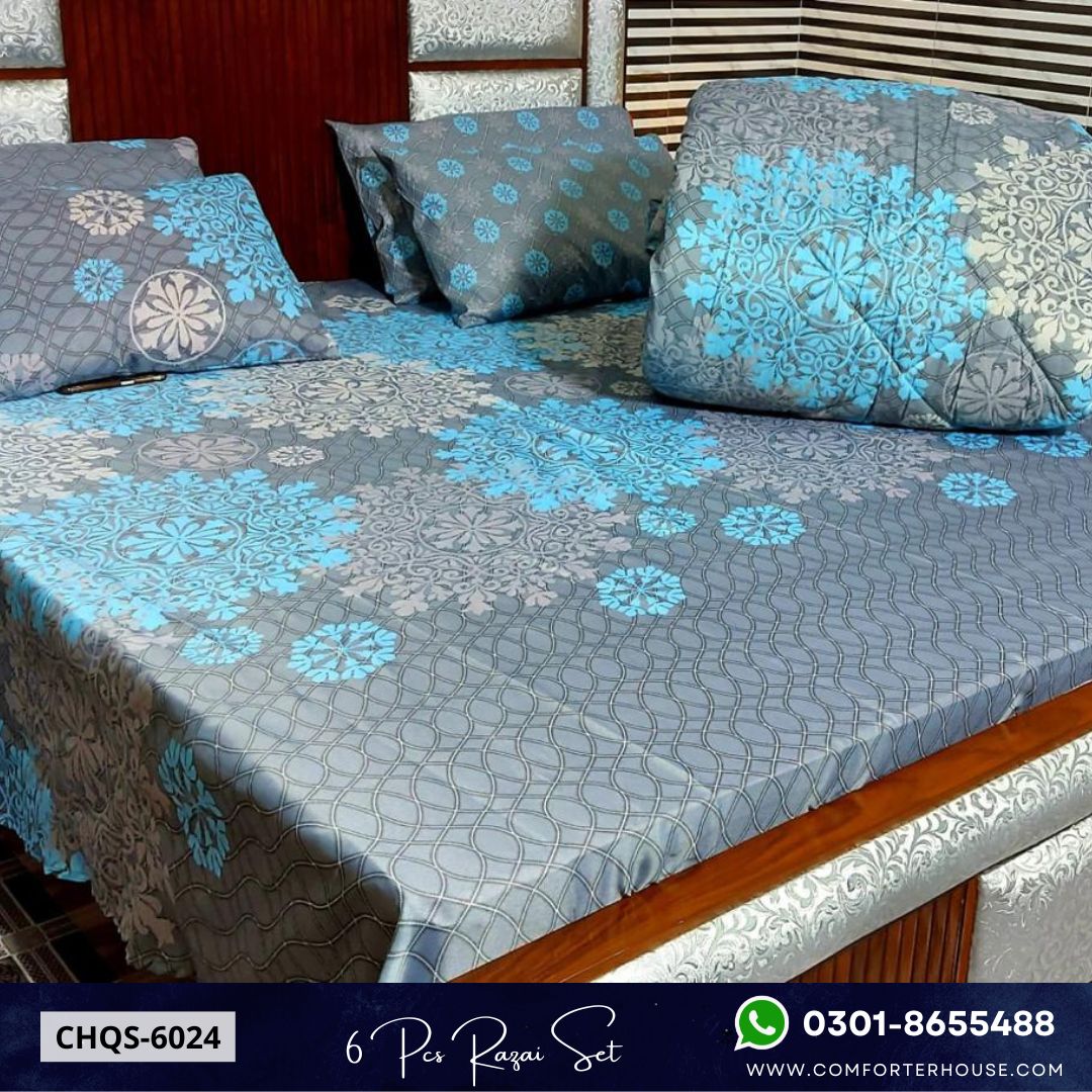 Comforter House | Vicky Razai Set | Double Bed | King Size | CHQS-6024