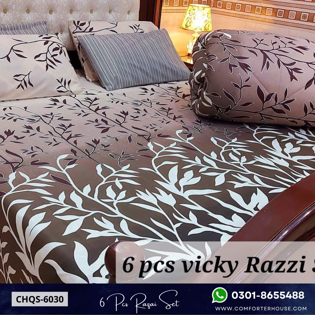 Comforter House | Vicky Razai Set | Double Bed | King Size | CHQS-6030