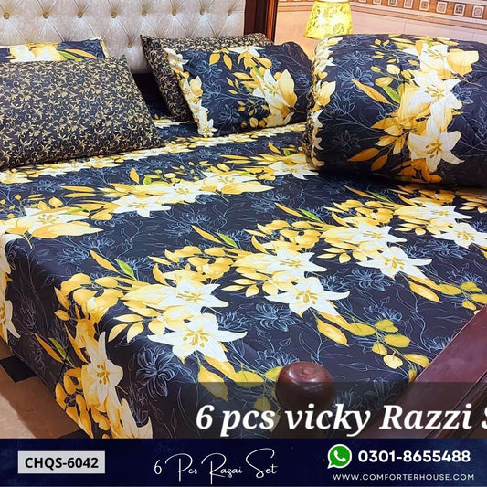 Comforter House | Vicky Razai Set | Double Bed | King Size | CHQS-6042