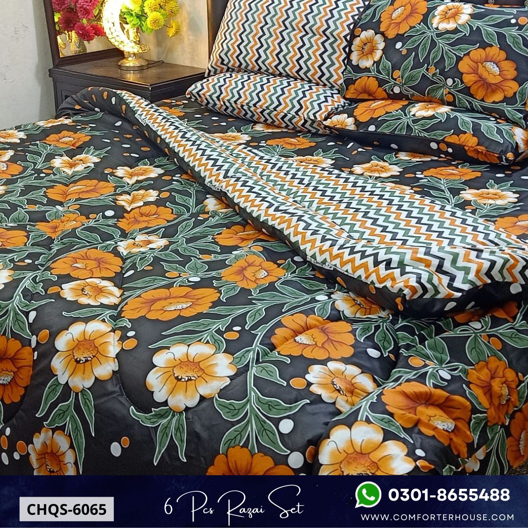 Comforter House | Vicky Razai Set | Double Bed | King Size | CHQS-6065