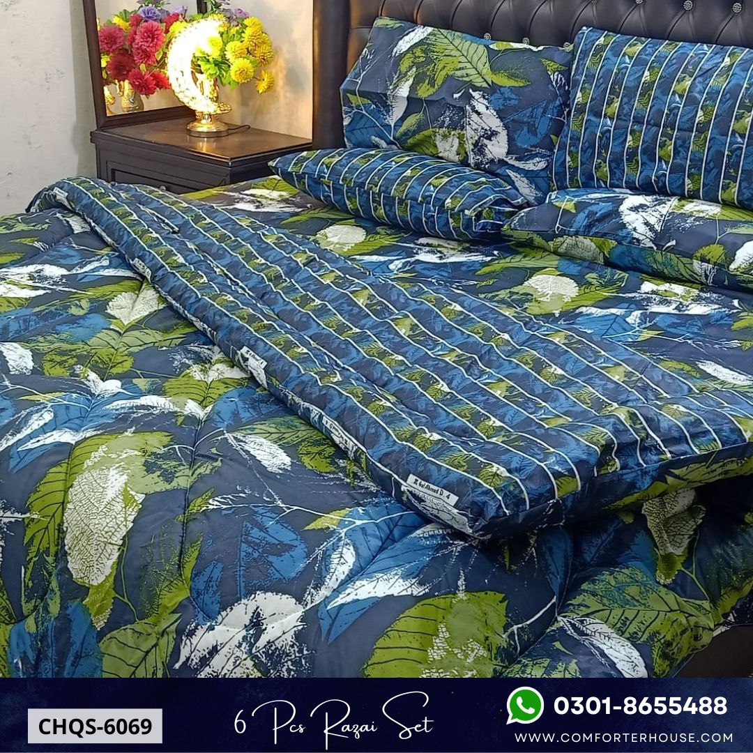 Comforter House | Vicky Razai Set | Double Bed | King Size | CHQS-6069