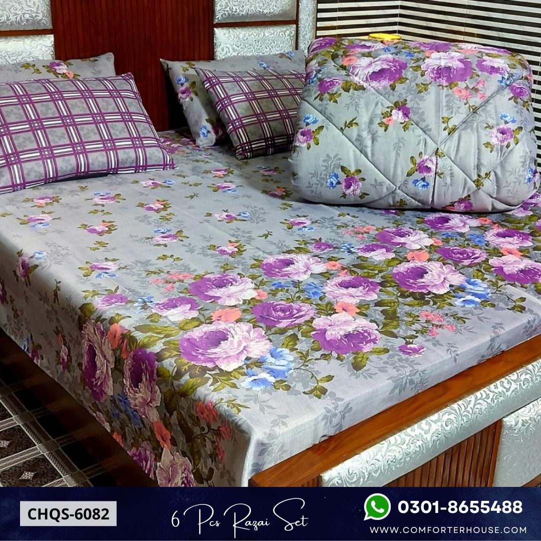 Comforter House | Vicky Razai Set | Double Bed | King Size | CHQS-6082