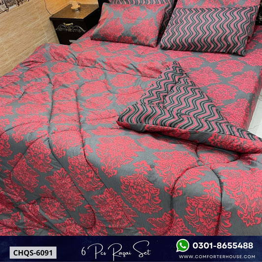 Comforter House | Vicky Razai Set | Double Bed | King Size | CHQS-6091