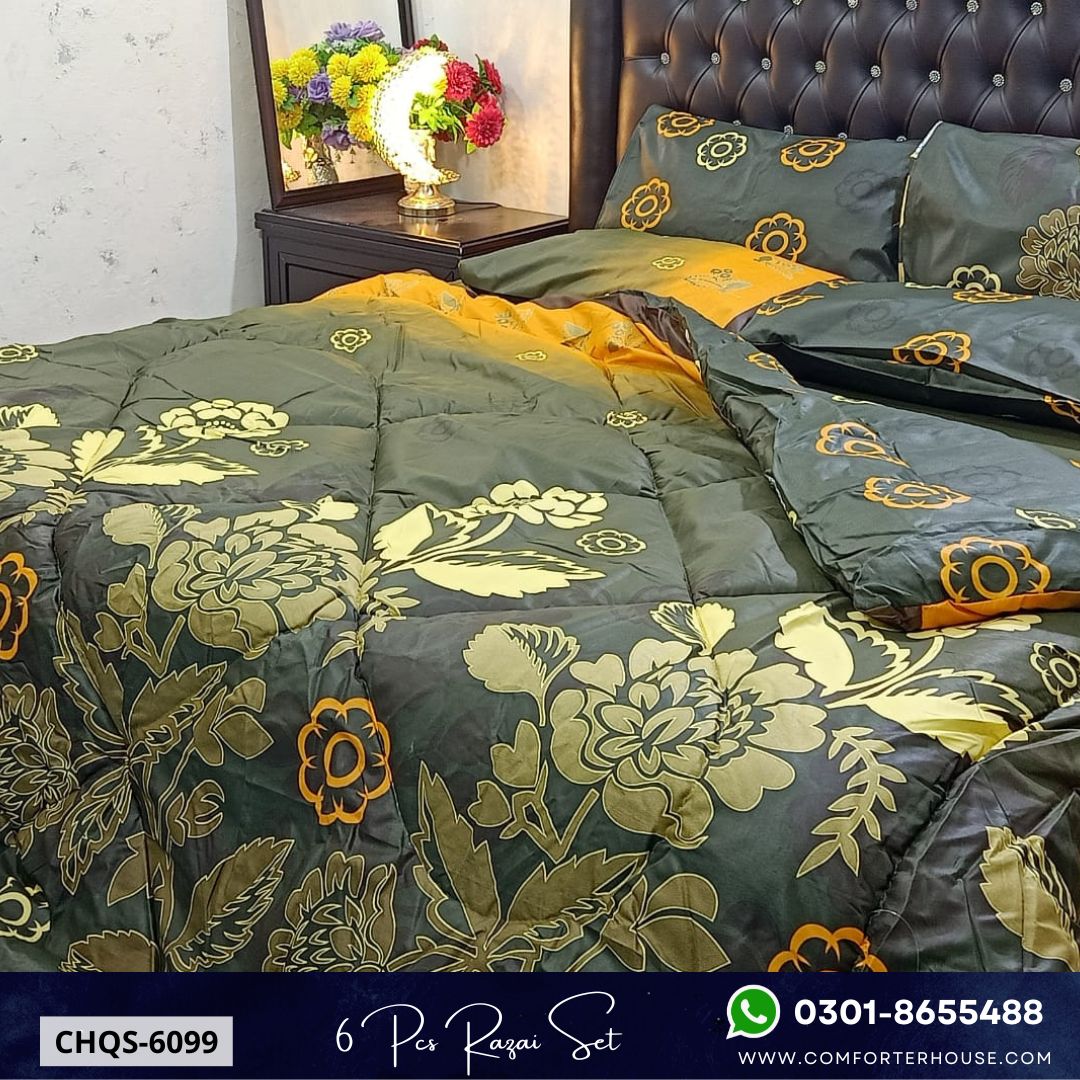 Comforter House | Vicky Razai Set | Double Bed | King Size | CHQS-6099