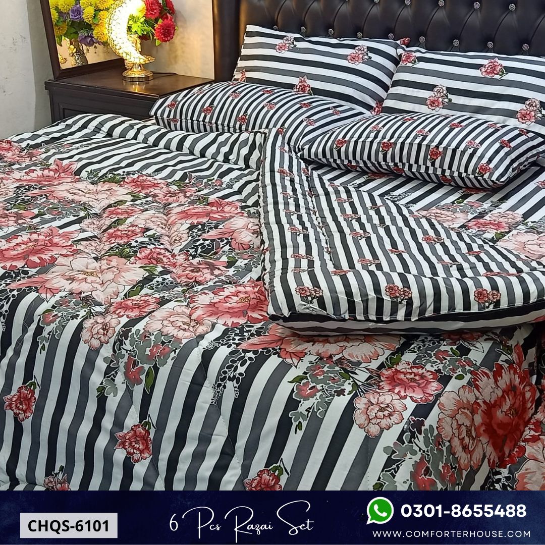 Comforter House | Vicky Razai Set | Double Bed | King Size | CHQS-6101