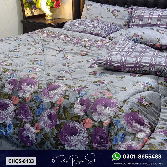 Comforter House | Vicky Razai Set | Double Bed | King Size | CHQS-6103