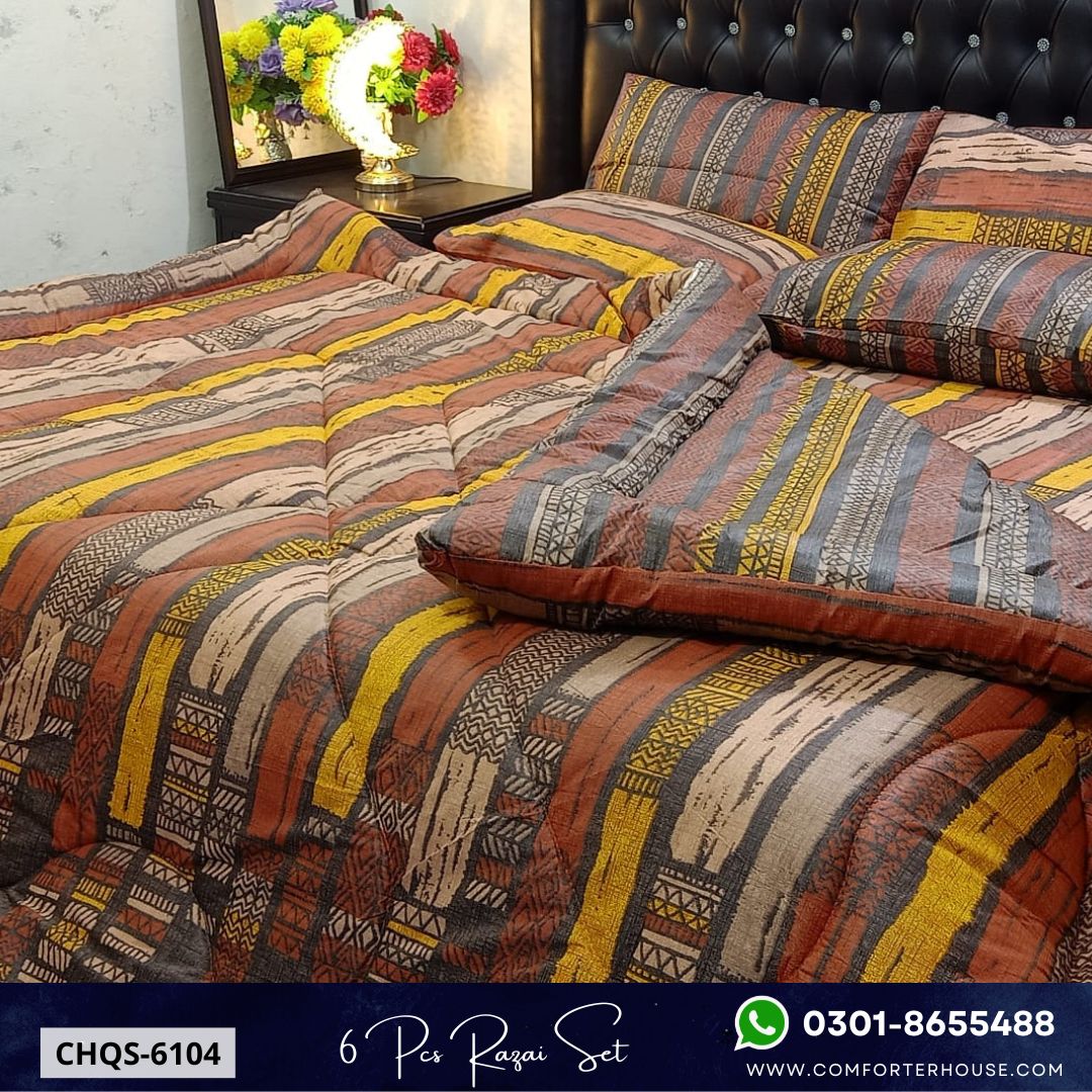 Comforter House | Vicky Razai Set | Double Bed | King Size | CHQS-6104