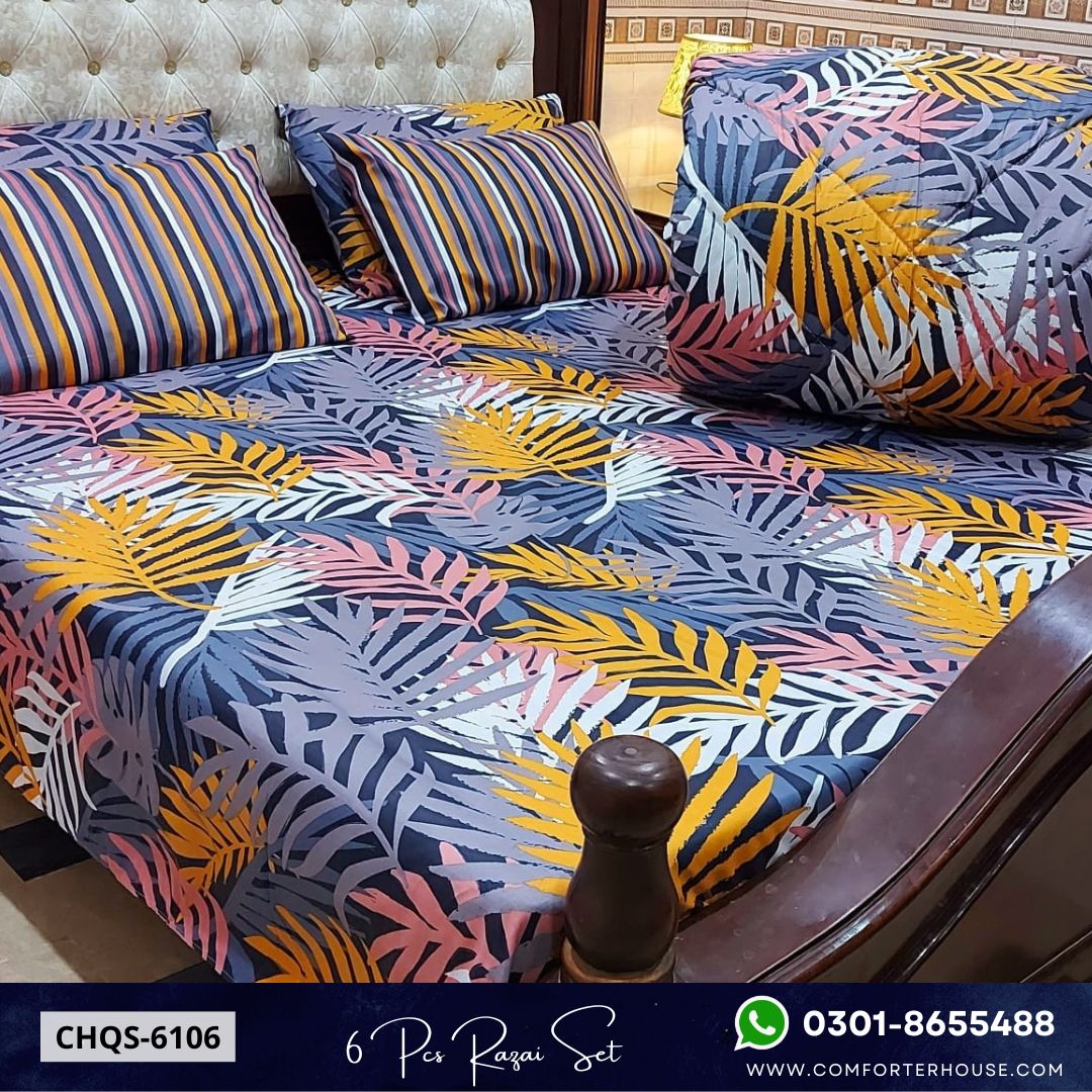 Comforter House | Vicky Razai Set | Double Bed | King Size |  CHQS-6106