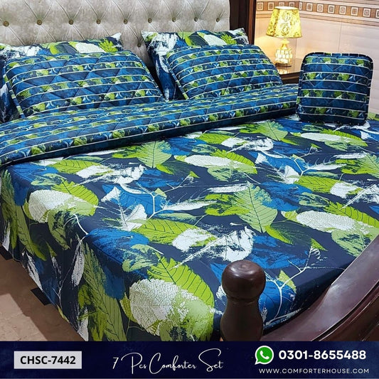 Comforter House | 7 Pcs Comforter Set | Double Bed | King Size | CHSC-7442