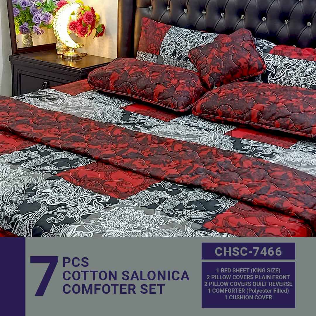 Comforter House | 7 Pcs Comforter Set | Double Bed | King Size | CHSC-7466