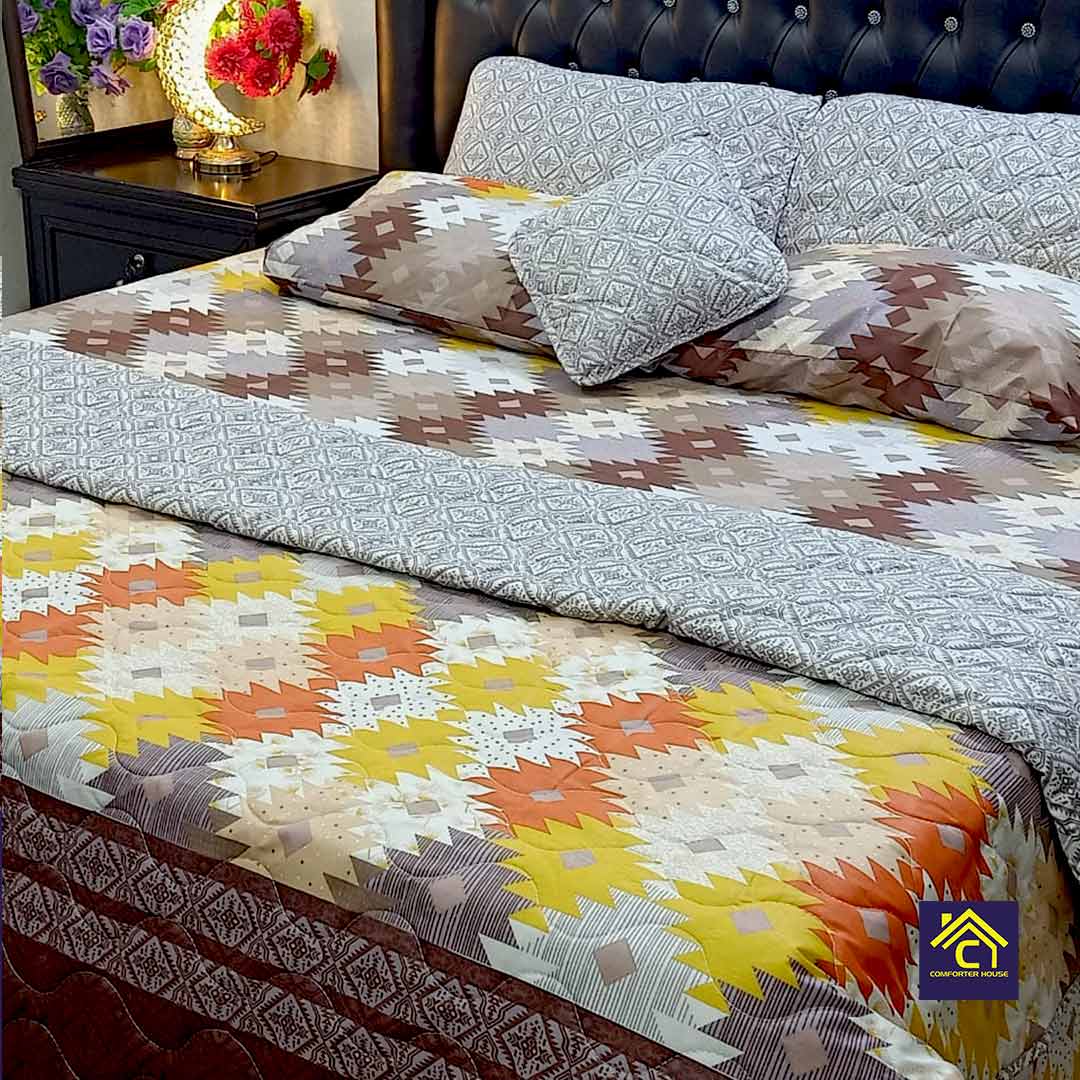 Comforter House | 7 Pcs Comforter Set | Double Bed | King Size | CHSC-7469