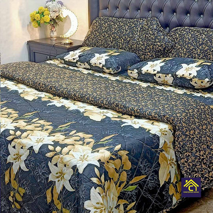 7 Pcs Comforter Set | Double Bed | King Size | CHSC-7474