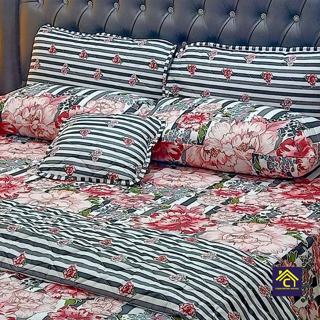 Comforter House | 7 Pcs Comforter Set | Double Bed | King Size | CHSC-7475