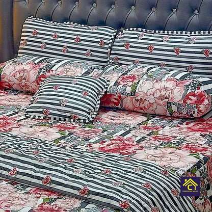 Comforter House | 7 Pcs Comforter Set | Double Bed | King Size | CHSC-7475