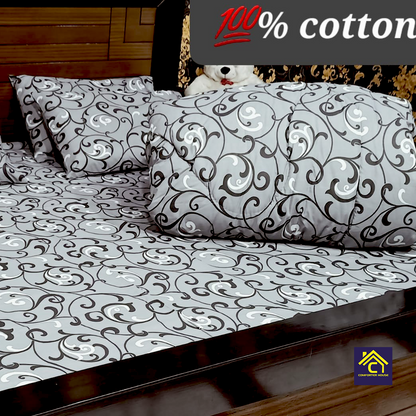 Comforter House | Pure Cotton Vicky Razai Set | Double Bed | King Size | CHQC-6011