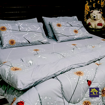 Comforter House | Pure Cotton Vicky Razai Set | Double Bed | King Size | CHQC-6013