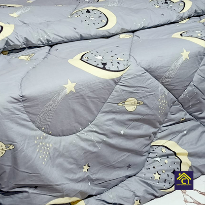 Comforter House | Pure Cotton Vicky Razai Set | Double Bed | King Size | CHQC-6016