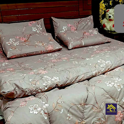 Comforter House | Pure Cotton Vicky Razai Set | Double Bed | King Size | CHQC-6021