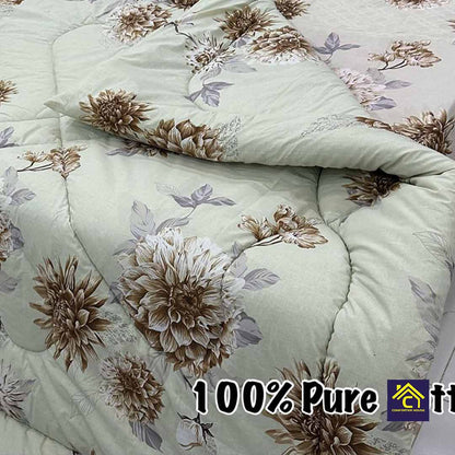 Comforter House | Pure Cotton Vicky Razai Set | Double Bed | King Size | CHQC-6074