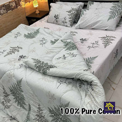 Comforter House | Pure Cotton Vicky Razai Set | Double Bed | King Size | CHQC-6094