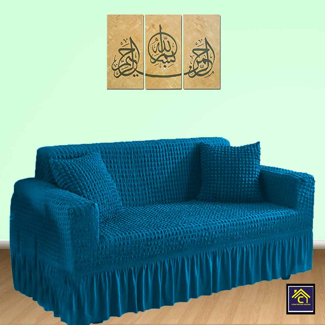 Turkish Style Sofa Cover | Couch Cover | Zinc