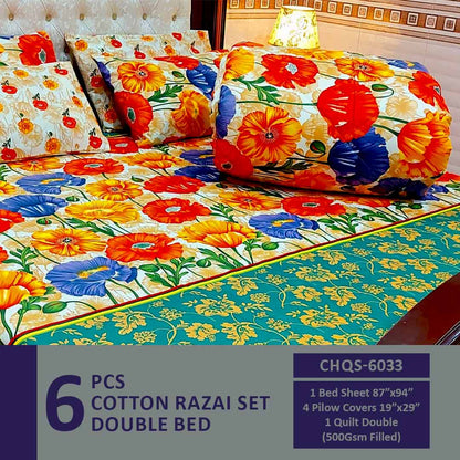 Comforter House | Vicky Razai Set | Double Bed | King Size | CHQS-6033