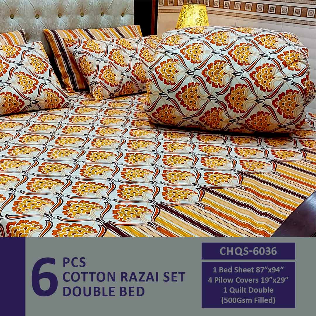 Comforter House | Vicky Razai Set | Double Bed | King Size | CHQS-6036