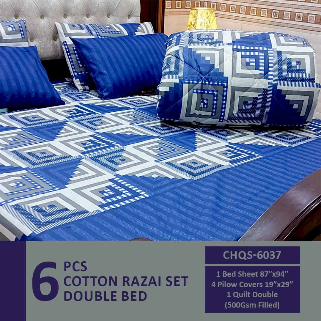 Comforter House | Vicky Razai Set | Double Bed | King Size | CHQS-6037