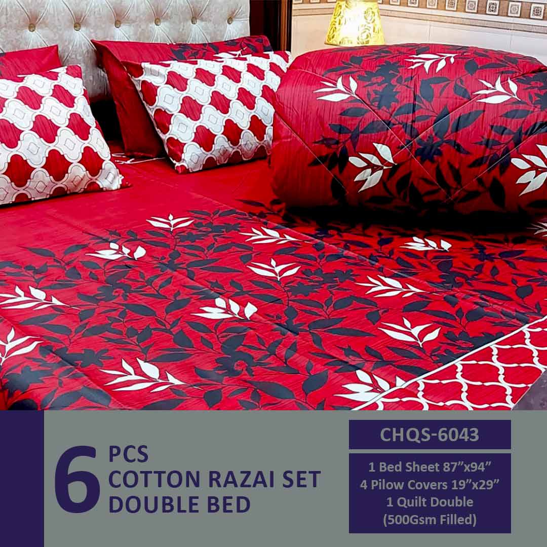 Comforter House | Vicky Razai Set | Double Bed | King Size | CHQS-6043