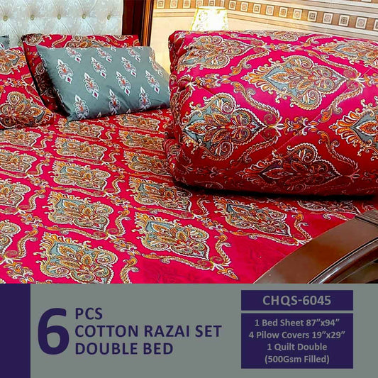 Comforter House | Vicky Razai Set | Double Bed | King Size | CHQS-6045