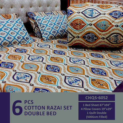 Comforter House | Vicky Razai Set | Double Bed | King Size | CHQS-6052