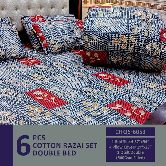 Comforter House | Vicky Razai Set | Double Bed | King Size | CHQS-6053