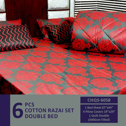 Comforter House | Vicky Razai Set | Double Bed | King Size | CHQS-6058