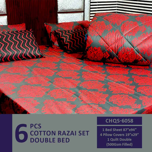 Comforter House | Vicky Razai Set | Double Bed | King Size | CHQS-6058