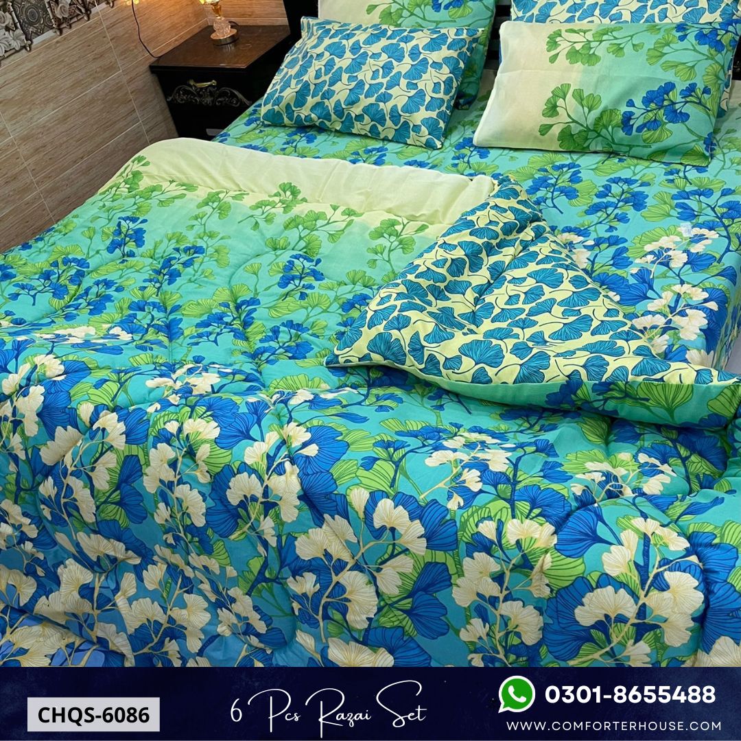 Comforter House | Vicky Razai Set | Double Bed | King Size | CHQS-6086