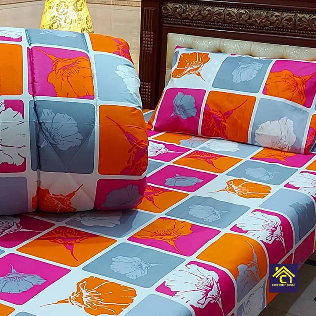 Comforter House | Vicky Razai Set | Single Bed | Standard Size | ECQS-3041