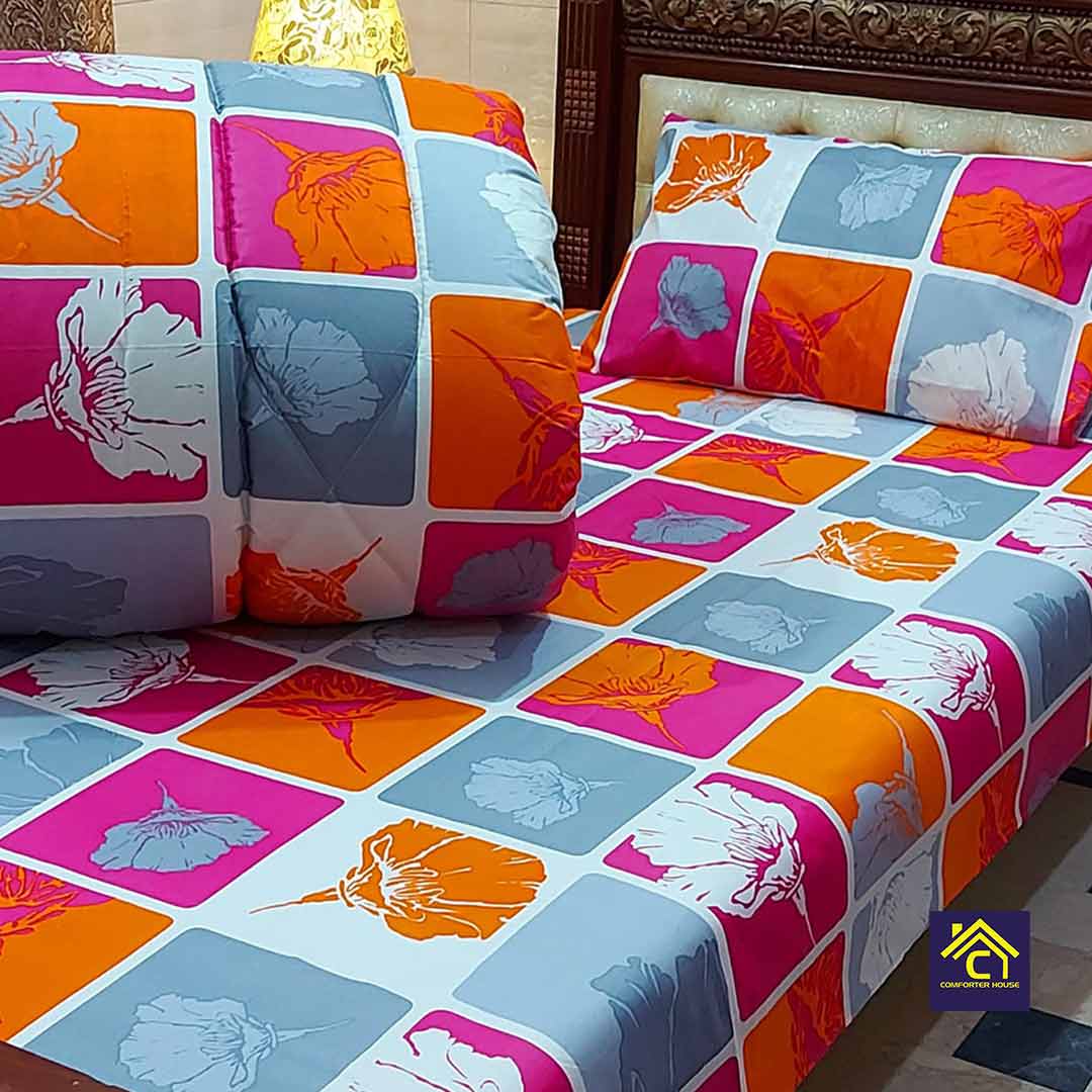 Comforter House | Vicky Razai Set | Single Bed | Standard Size | ECQS-3041