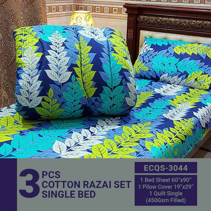 Comforter House | Vicky Razai Set | Single Bed | Standard Size | ECQS-3044