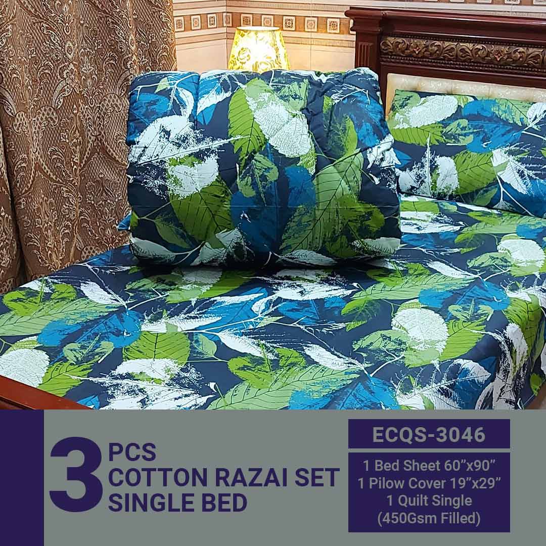 Comforter House | Vicky Razai Set | Single Bed | Standard Size | ECQS-3046