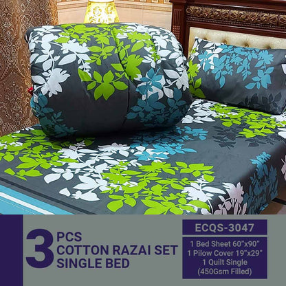 Comforter House | Vicky Razai Set | Single Bed | Standard Size | ECQS-3047